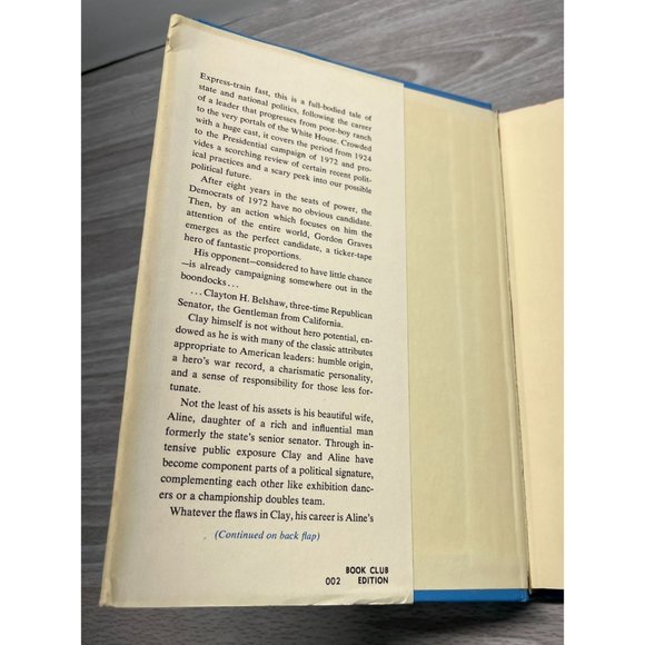 The Gentleman from California Niven Busch Book Club Edition 1967 Political Novel - Picture 5 of 10